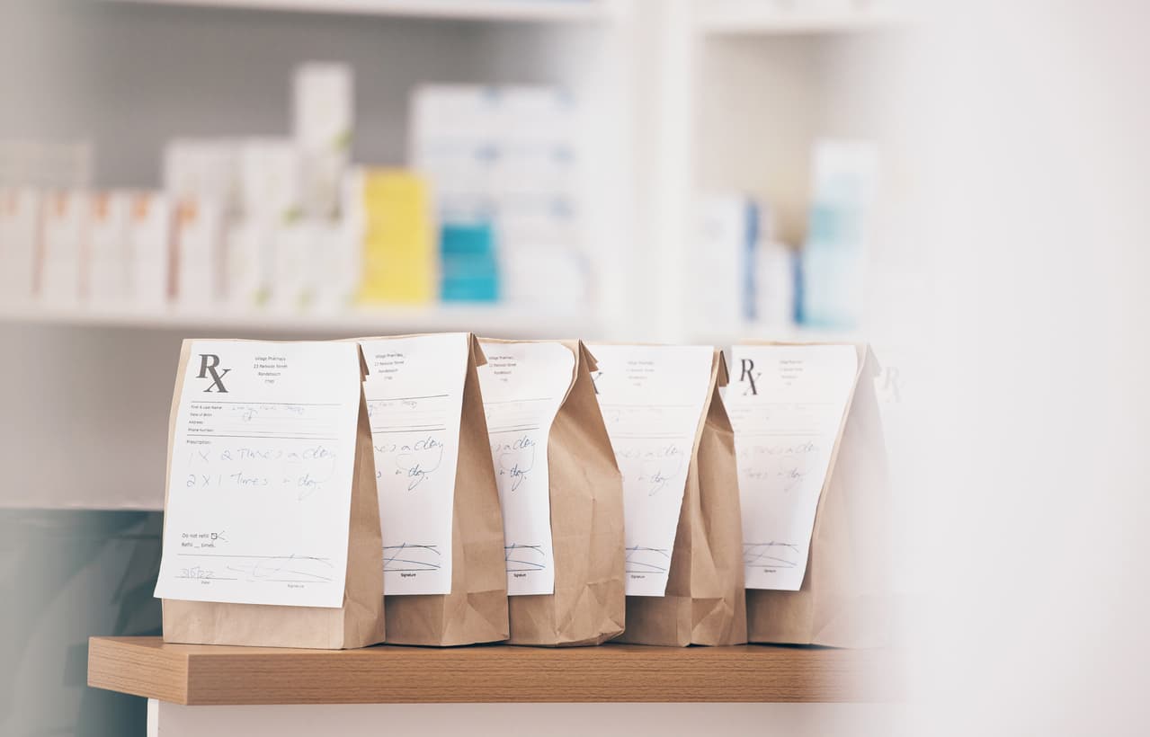Prescription Bags Left at Pharmacy